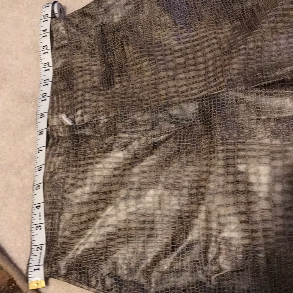 Snakeskin Pants SZ 8 - Picture 3 of 5